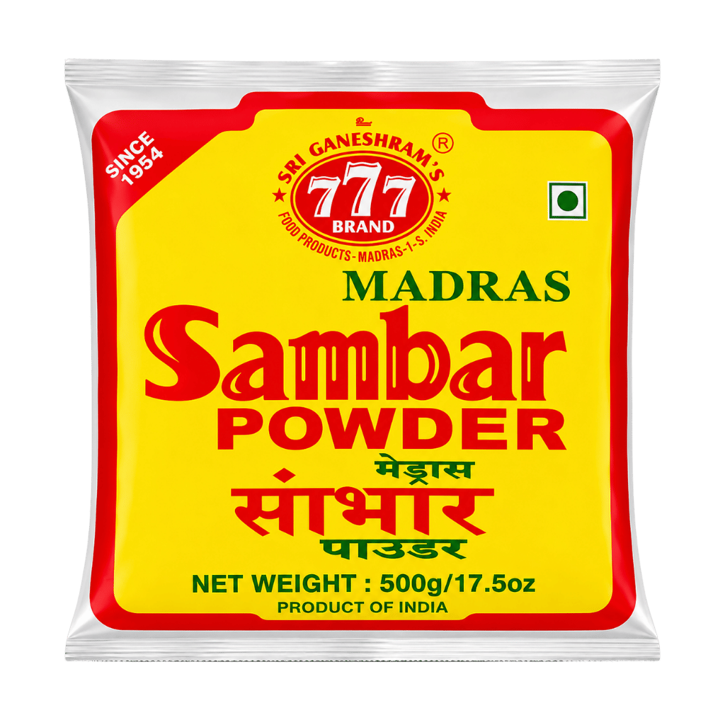 Sri Ganeshram's 777 Madras Sambar Powder 500 g buy online USA - 1